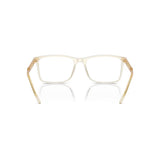Oval-Round Yellow Eyeglasses