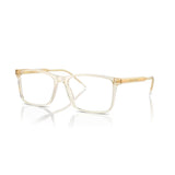 Oval-Round Yellow Eyeglasses