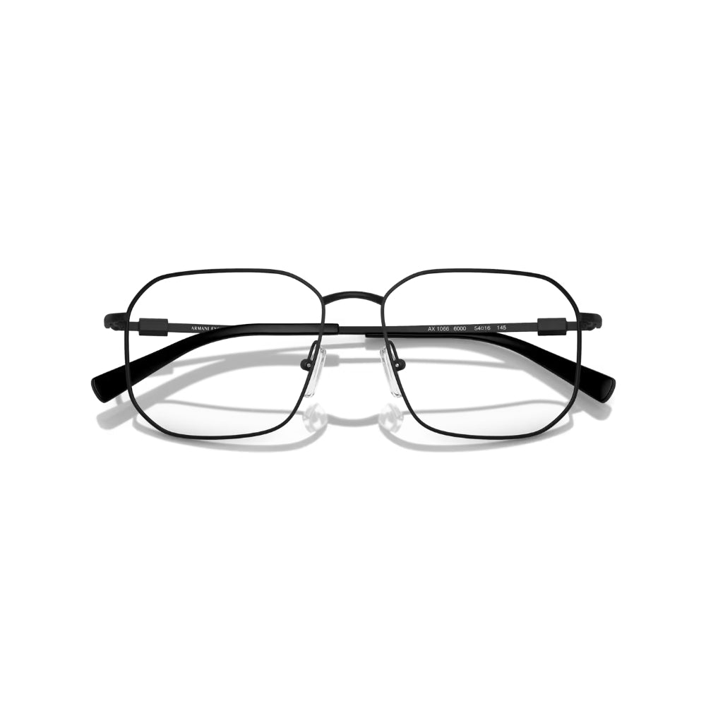 Irregular Black Eyeglasses