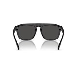 Square Matte Black Sunglasses