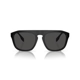 Square Matte Black Sunglasses