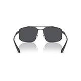 Rectangle Matte black Sunglasses