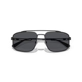 Rectangle Matte black Sunglasses