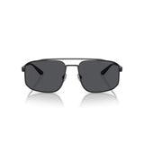 Rectangle Matte black Sunglasses