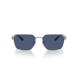 Rectangle  Silver Sunglasses