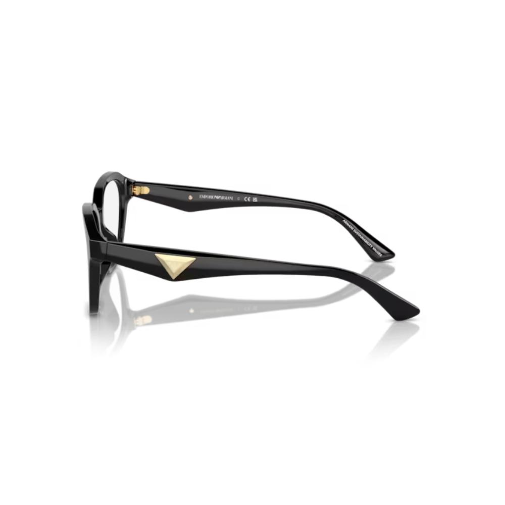 Irregular  Black Eyeglasses