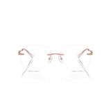 Round  Rose gold Eyeglasses
