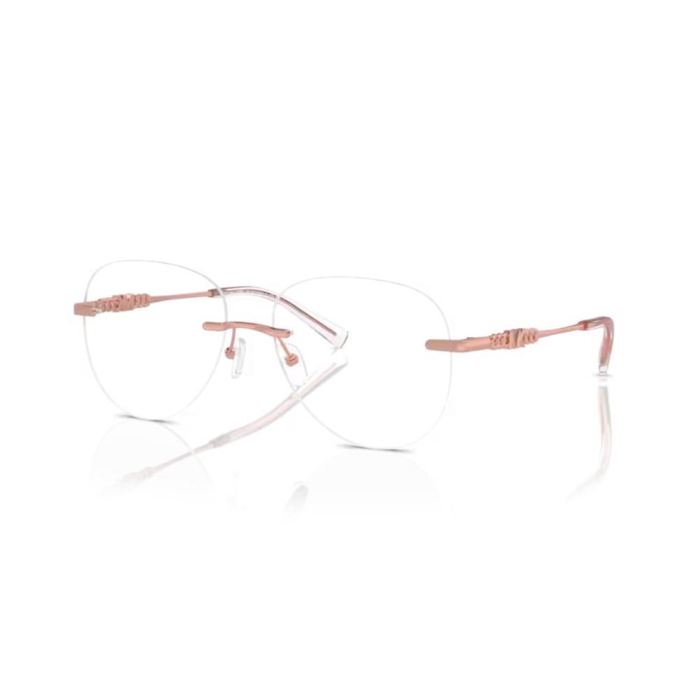 Round  Rose gold Eyeglasses