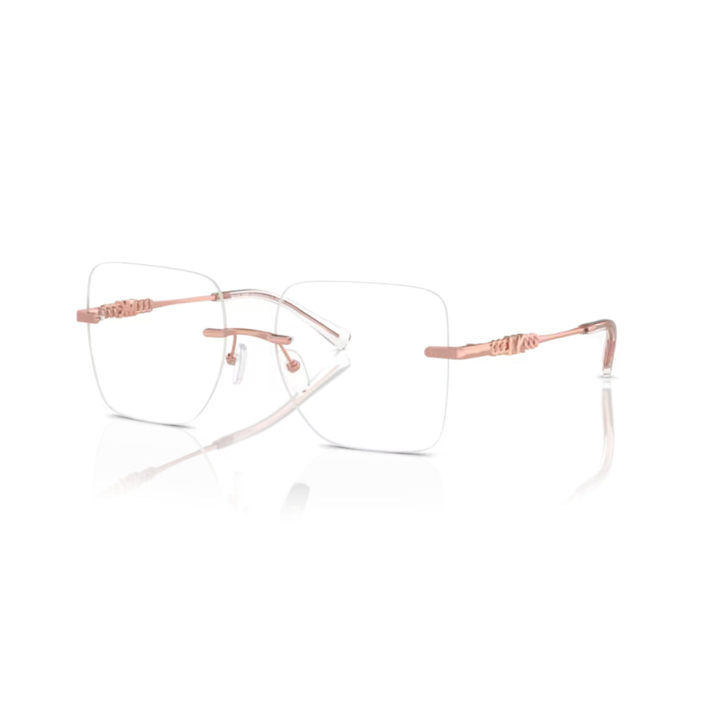 Square Rose Gold Eyeglasses