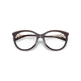 Round Brown Eyeglasses