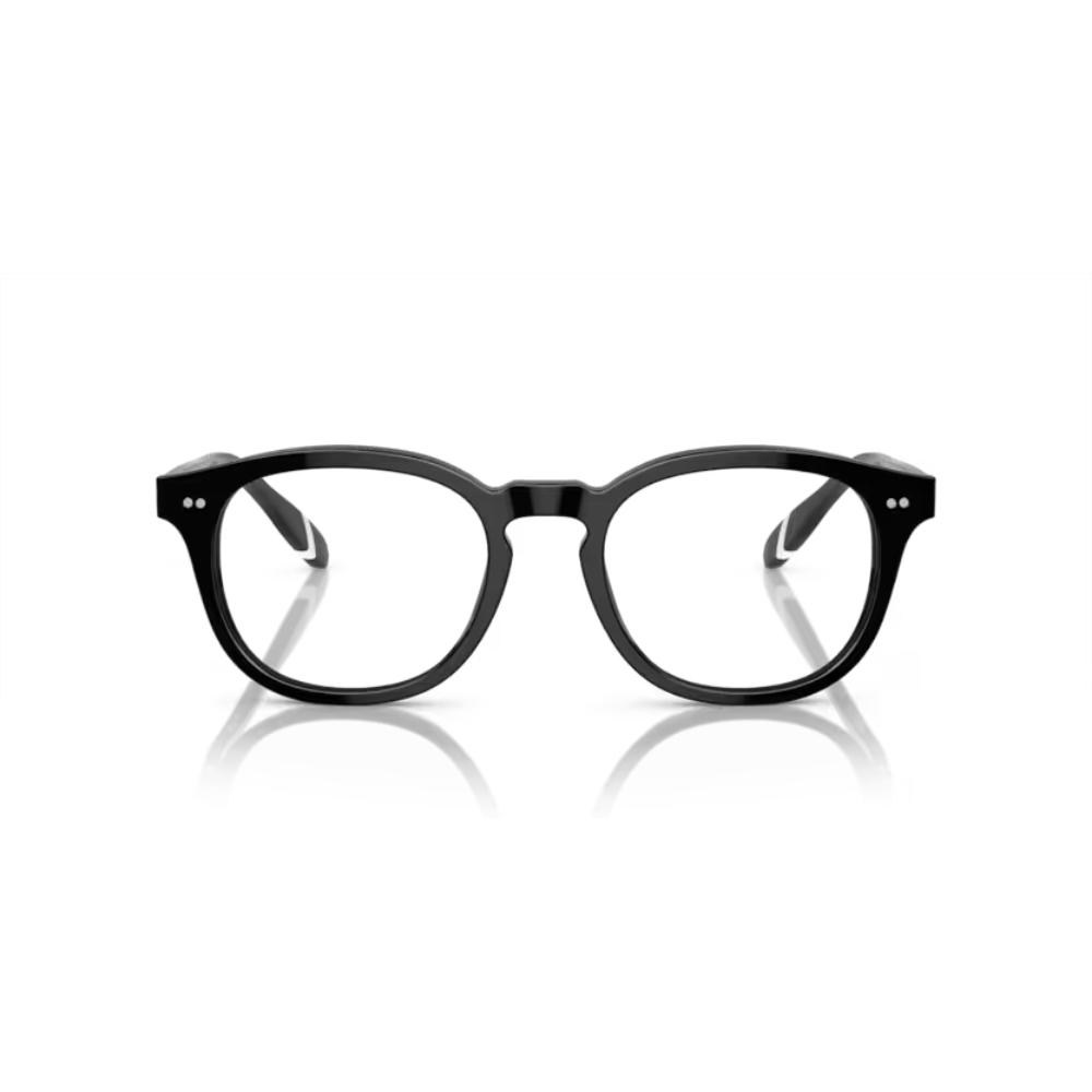 Square Shiny Havana Eyeglasses