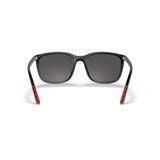 Square Matte Black Sunglasses