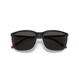 Square Matte Black Sunglasses