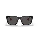 Square Matte Black Sunglasses