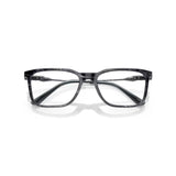 Rectangle Graphite stone Eyeglasses