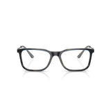 Rectangle Denim tortoise Eyeglasses