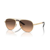 Pilot Matte Pale gold Sunglasses