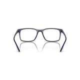 Square Matte Blue Eyeglasses