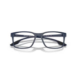Square Matte Blue Eyeglasses