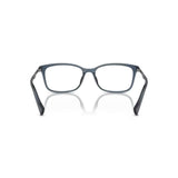 Pillow Shiny Transparent Blue Eyeglasses