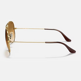 Aviator Arista Gold Sunglasses