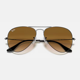 Aviator Gunmetal Sunglasses