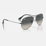 Aviator Gunmetal Sunglasses