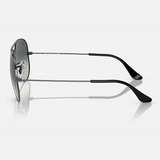 Aviator Gunmetal Sunglasses