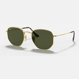 Irregular Arista Gold Sunglasses