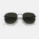 Irregular Gunmetal Sunglasses