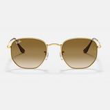 Irregular Gold Sunglasses