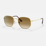 Irregular Gold Sunglasses