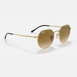 Irregular Gold Sunglasses