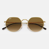 Irregular Gold Sunglasses