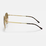 Irregular Gold Sunglasses