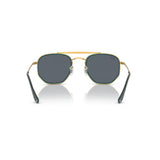 Irregular Gold Sunglasses