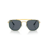 Irregular Gold Sunglasses