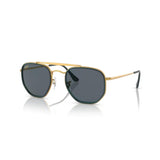 Irregular Gold Sunglasses