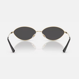 Oval Black Sunglasses