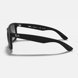 Square Matte Black Sunglasses