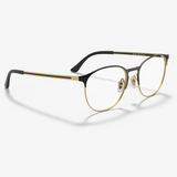 Phantos Black Gold Eyeglasses
