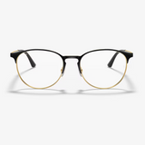 Phantos Black Gold Eyeglasses