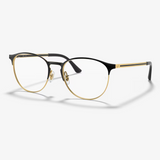 Phantos Black Gold Eyeglasses