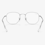 Irregular Silver Eyeglasses