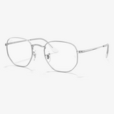 Irregular Silver Eyeglasses