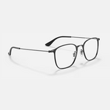 Square Matte Black Eyeglasses