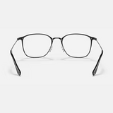 Square Matte Black Eyeglasses