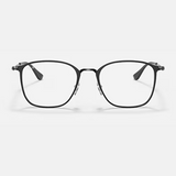 Square Matte Black Eyeglasses