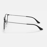 Square Matte Black Eyeglasses