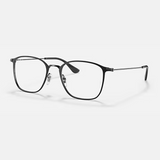 Square Matte Black Eyeglasses